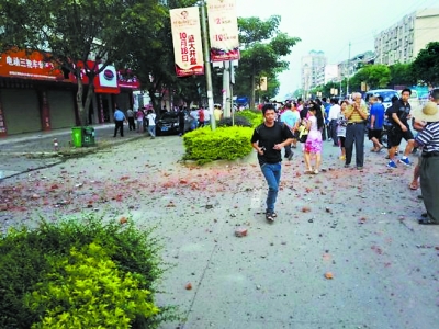 柳城再次發生爆炸