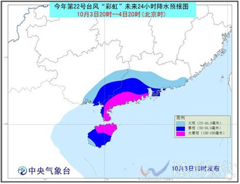 彩虹升級為臺風