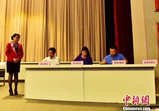 10月23日，廣西桂林市召開旅游市場秩序整治大行動動員會。 唐夢憲 攝