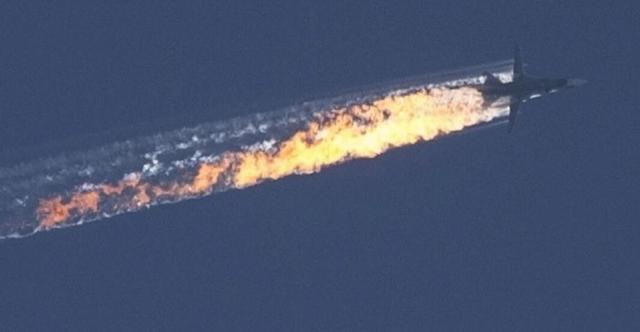 俄軍戰機被土耳其擊落