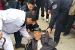 老人吐血行乞真相曝光 吐的是染色劑
