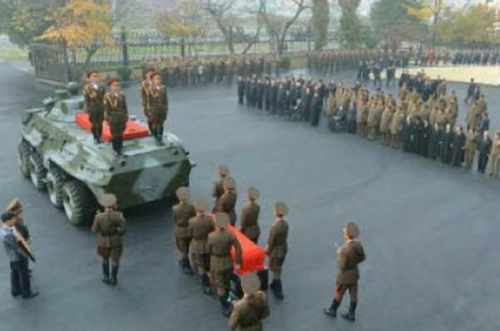 朝元帥李乙雪國葬