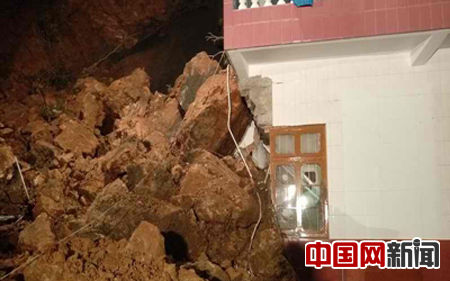 淳安突發山體滑坡