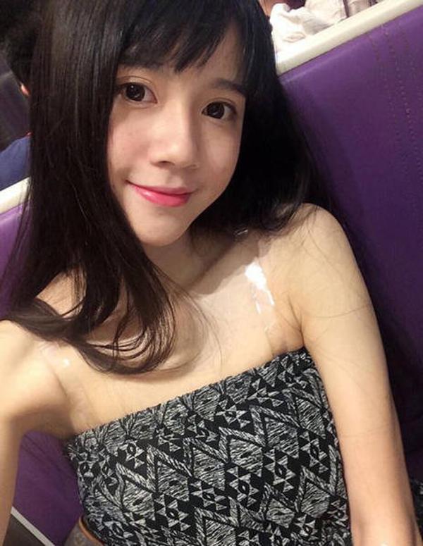 高中生曬自拍獲贊