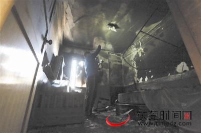 民宅行竊引發(fā)火災(zāi)