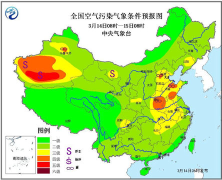 全國回暖勢不可擋 華北等地或遭霧霾