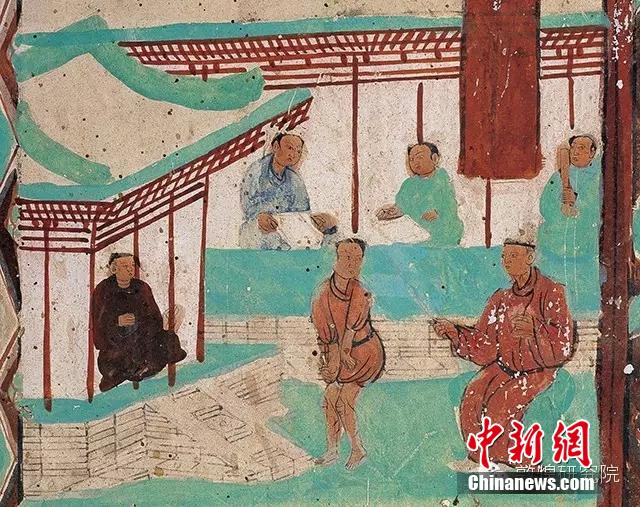 壁畫揭秘龍?zhí)ь^