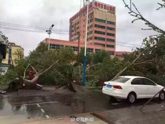 大風襲擊遼寧