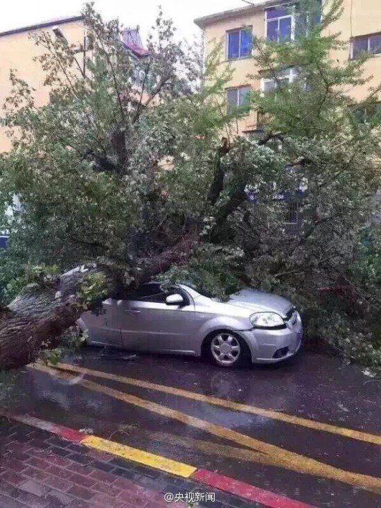 大風襲擊遼寧