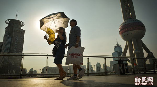 上海高溫40℃ 未來(lái)7天上海高溫持續(xù)