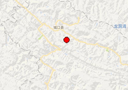 重慶城口縣地震