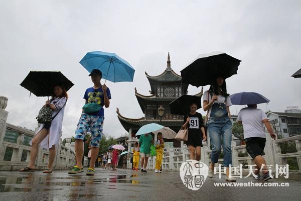 臺風妮妲影響貴州局部地區有暴雨