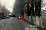 村民駕車撞村支書 逃逸撞大貨車身亡