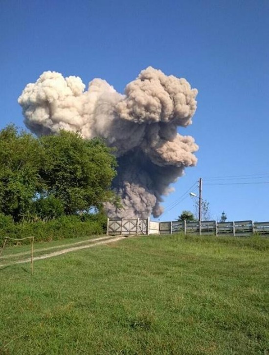 阿布哈茲軍火庫爆炸