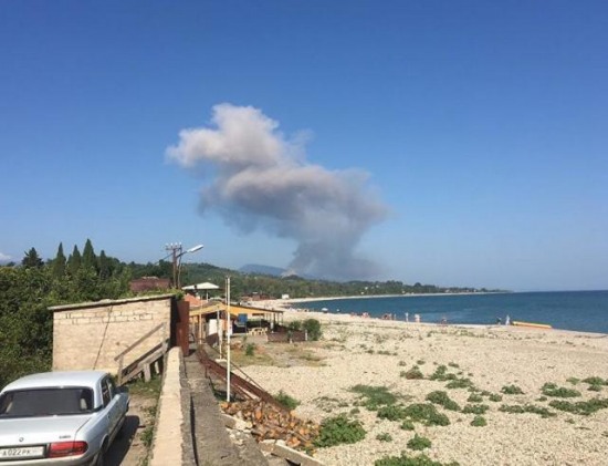阿布哈茲軍火庫爆炸