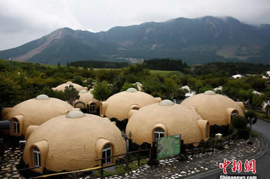 日本饅頭度假屋受歡迎 抗震好造型萌