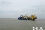 造島神器首次海試 天鯤號(hào)絞吸船