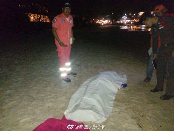 游客普吉海灘溺水