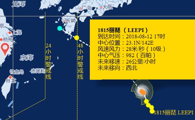 臺(tái)風(fēng)麗琵路徑圖