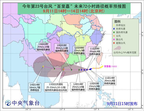 臺風百里嘉