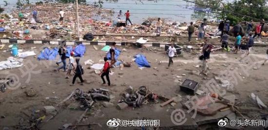 印尼海嘯致420人遇難