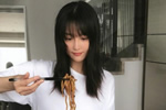 張馨予新發型真好看