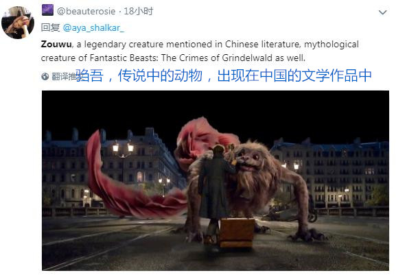 上古神獸圈粉無數 神奇動物2上古神獸騶吾