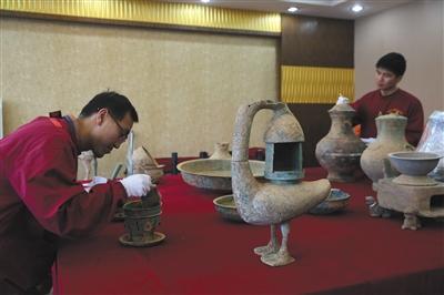 西漢大墓搬離鬧市