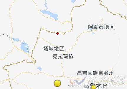 新疆額敏縣地震