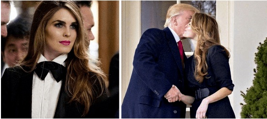 特朗普確診被誰感染 特朗普的美女助手霍普·?？怂? width=