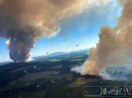 加拿大森林火災 15小時內(nèi)火云引發(fā)710117次雷擊引發(fā)火災