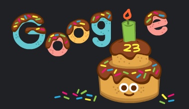 谷歌23歲生日快樂(lè)