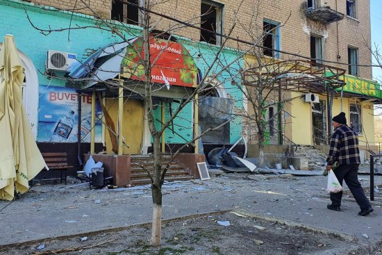 俄羅斯軍隊控制烏克蘭東部魯比日內鎮60%的地區