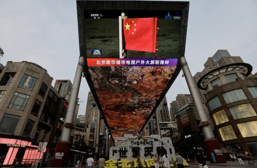 中國首次進(jìn)行載人月球著陸器“攬月”試驗(yàn)