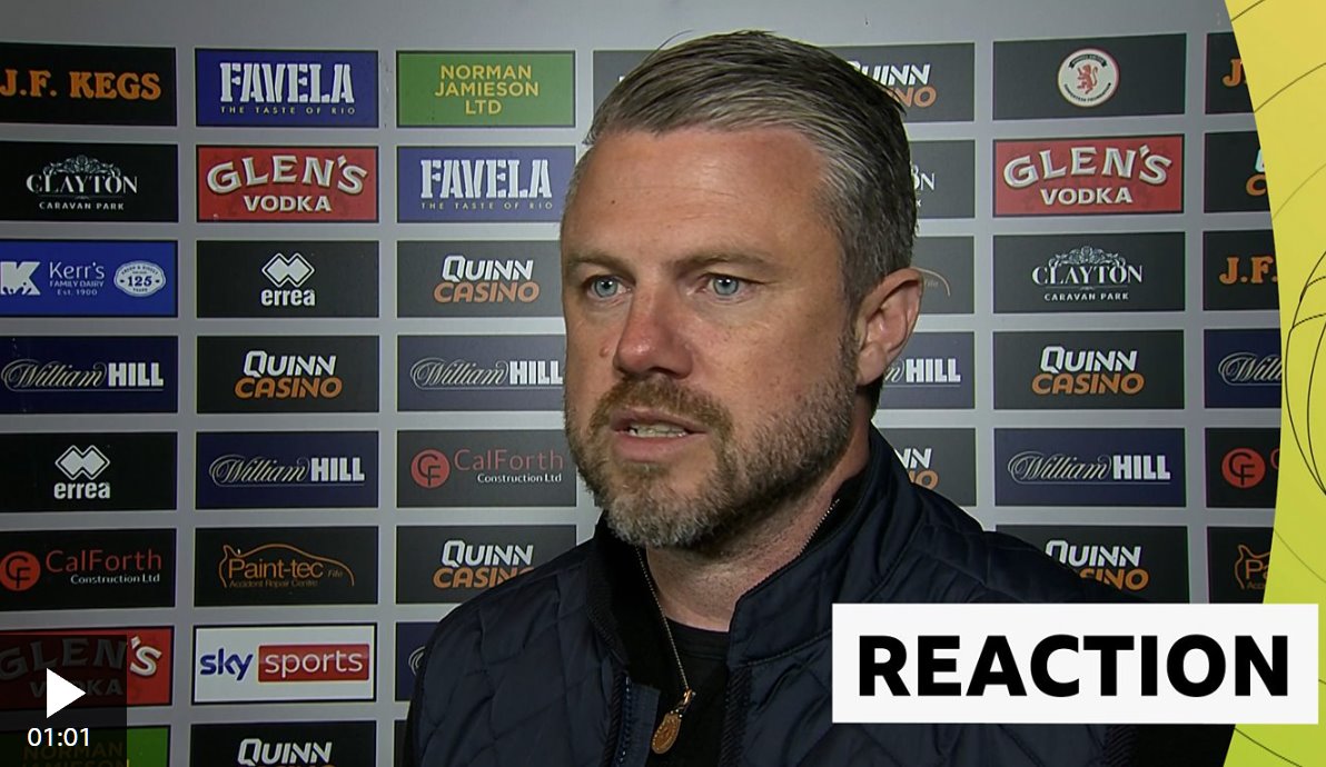 “這是最低谷”——阿伯丁主教練Thelin