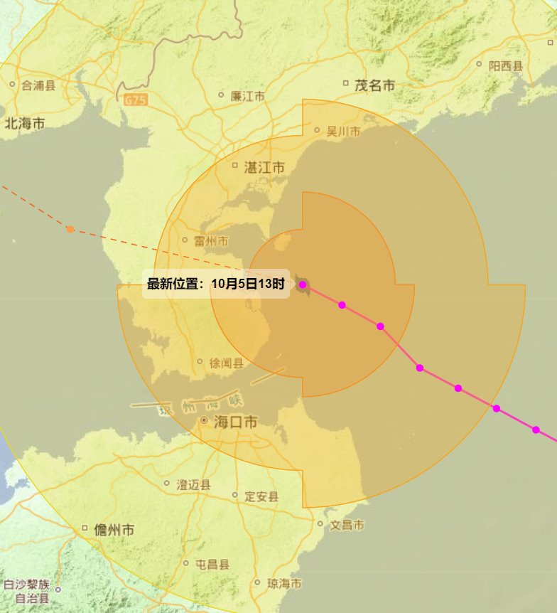 強臺風麥德姆即將登陸廣東沿海,廣東省委副書記:迅速進入臨戰狀態防御臺風麥德姆