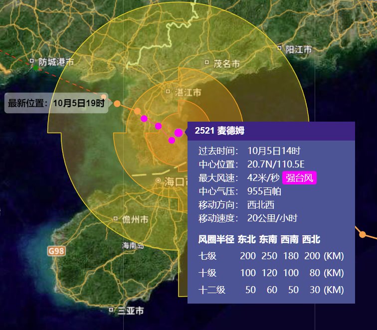 強(qiáng)臺(tái)風(fēng)麥德姆登陸廣東 海南文昌發(fā)生海水倒灌街道被淹