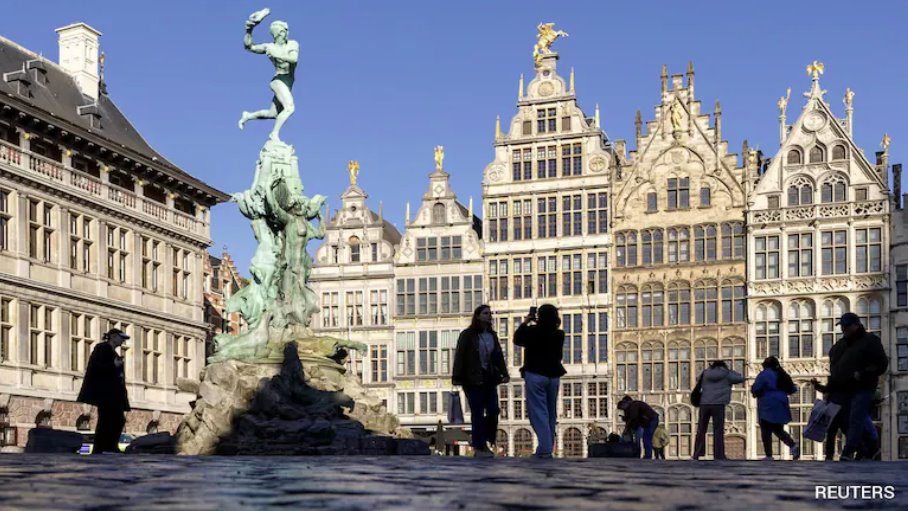 比利時(shí)港口城市安特衛(wèi)普自16世紀(jì)以來一直是世界鉆石貿(mào)易的中心